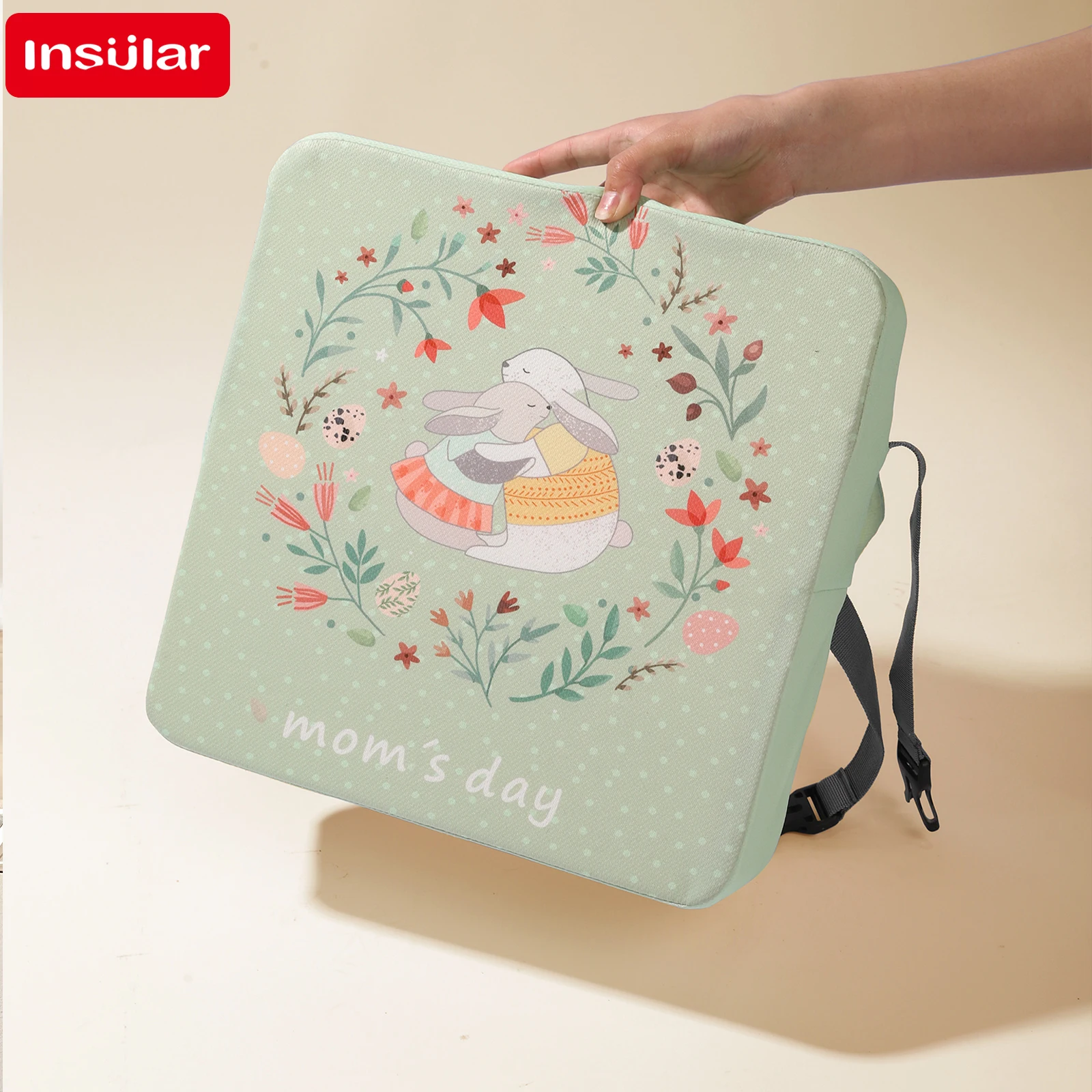 Baby High Chair Booster - Cuscino Rialzato Impermeabile per Seggiolone Bambini,