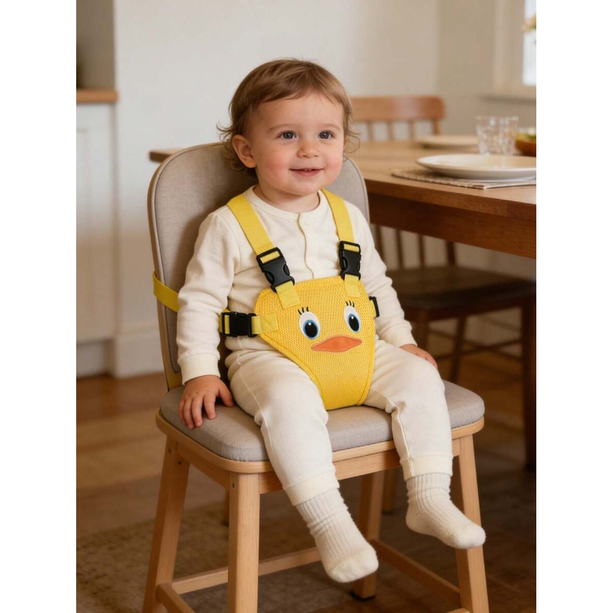 Baby High Chair Booster - 1 pz Cintura di Sicurezza Regolabile