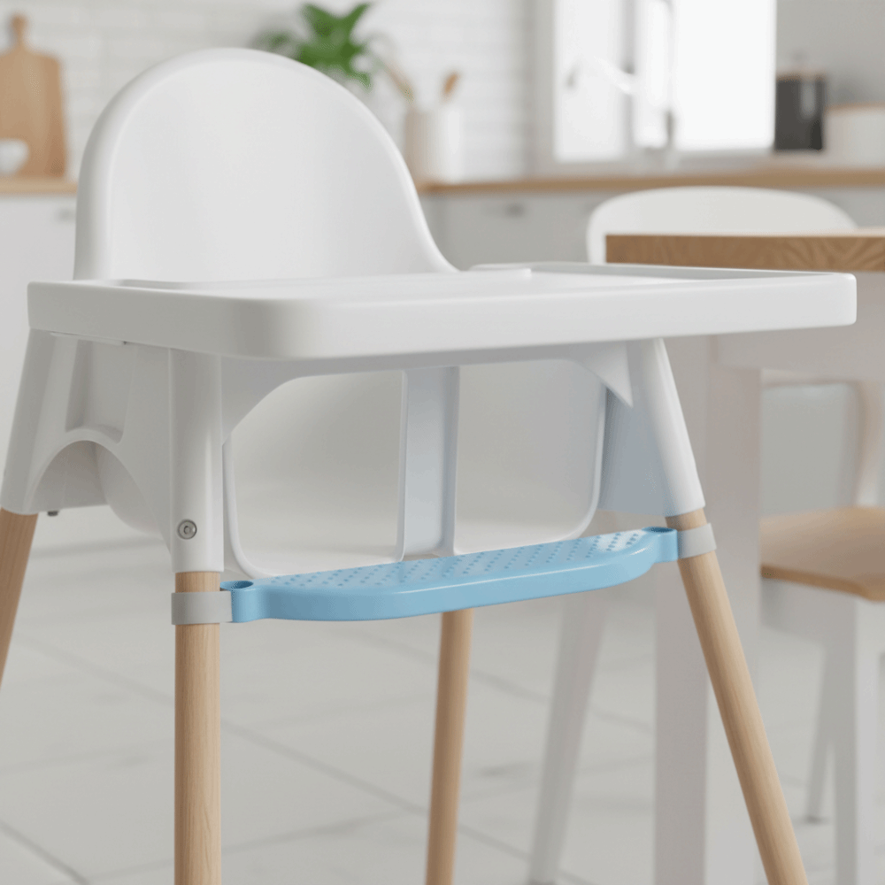 Baby High Chair Booster - Comodo Poggiapiedi Regolabile Universale per Seggiolone,