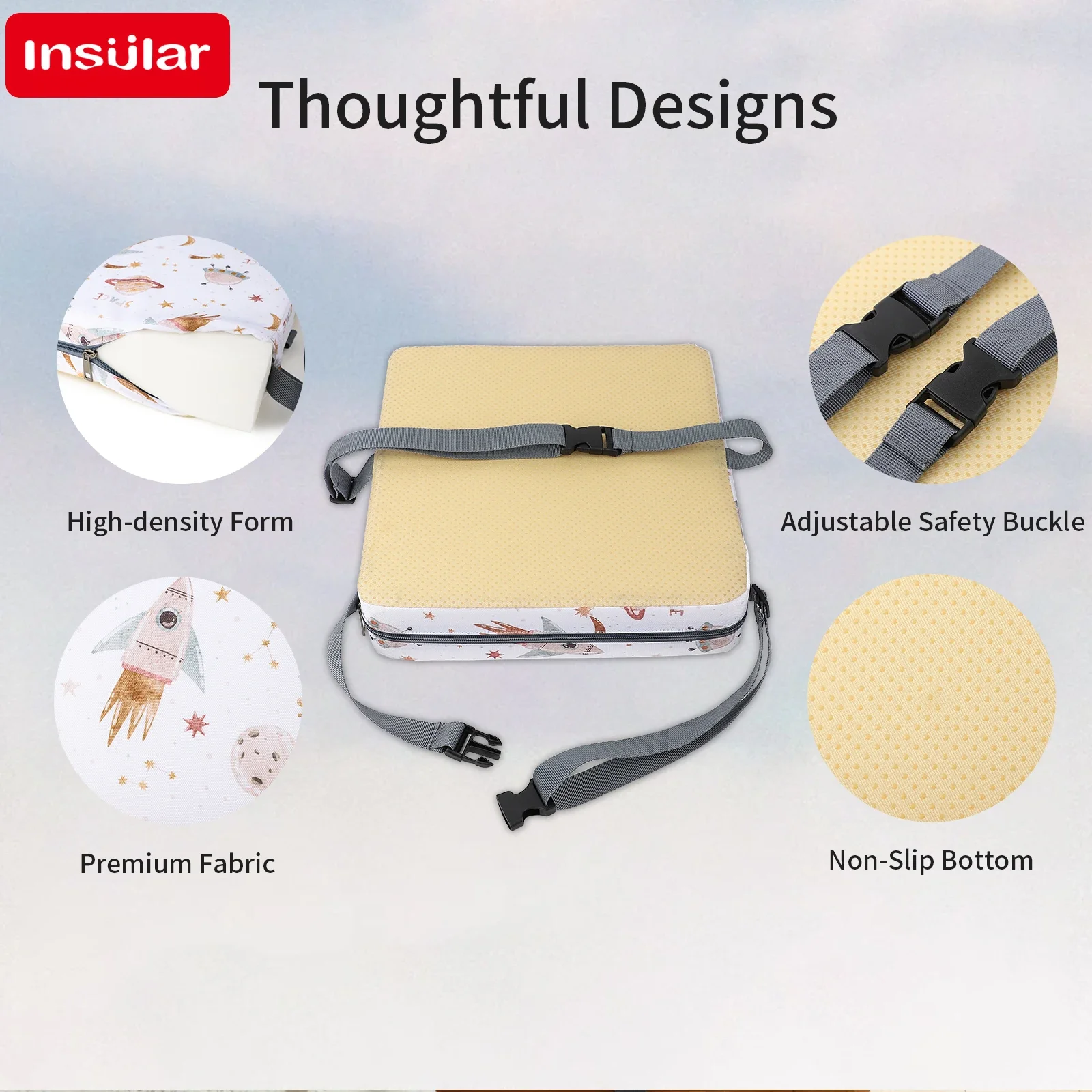 Cuscino Rialzante Impermeabile - Baby High Chair Booster recensione e prezzo