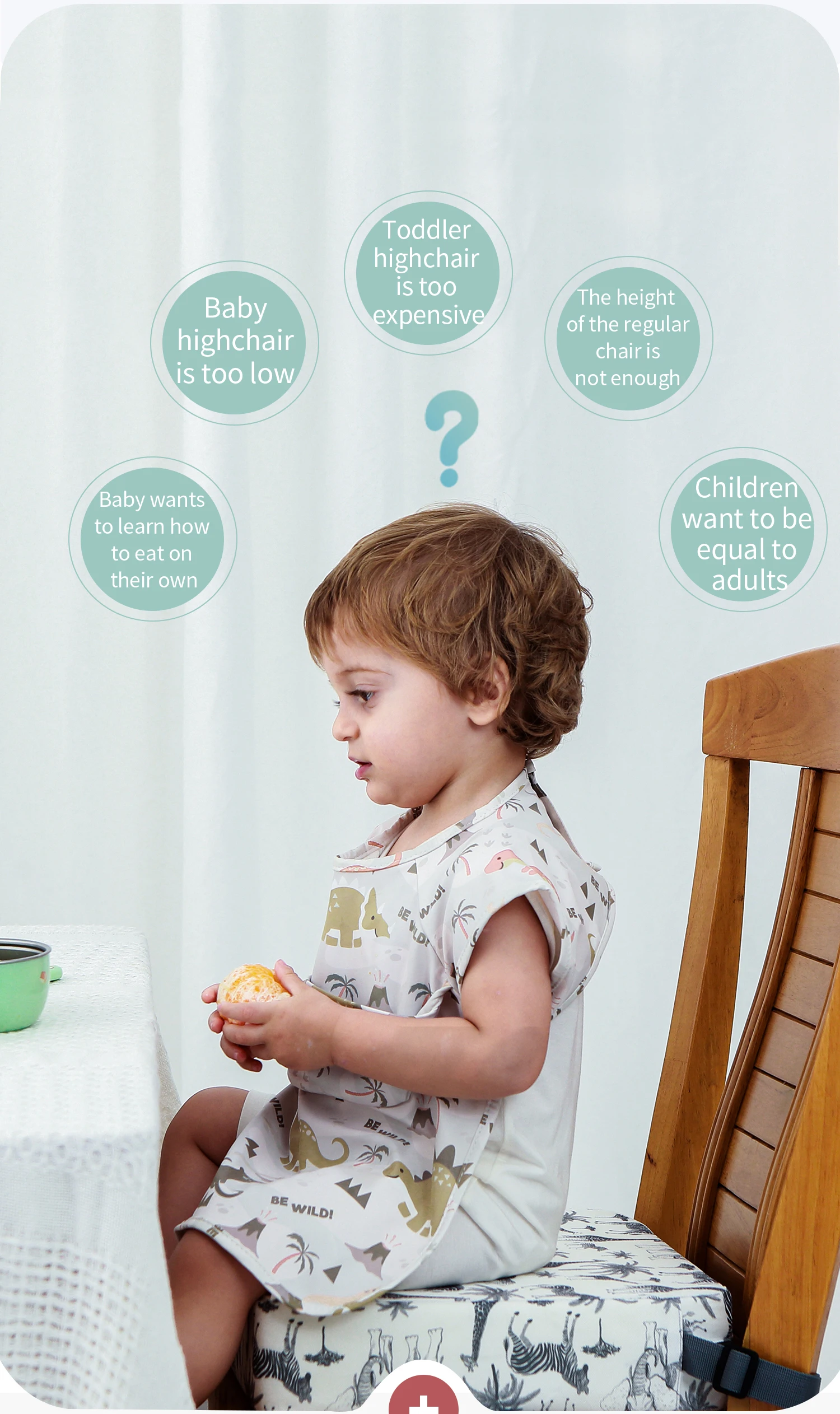 Cuscino rialzato per bambini I - Baby High Chair Booster recensione e prezzo