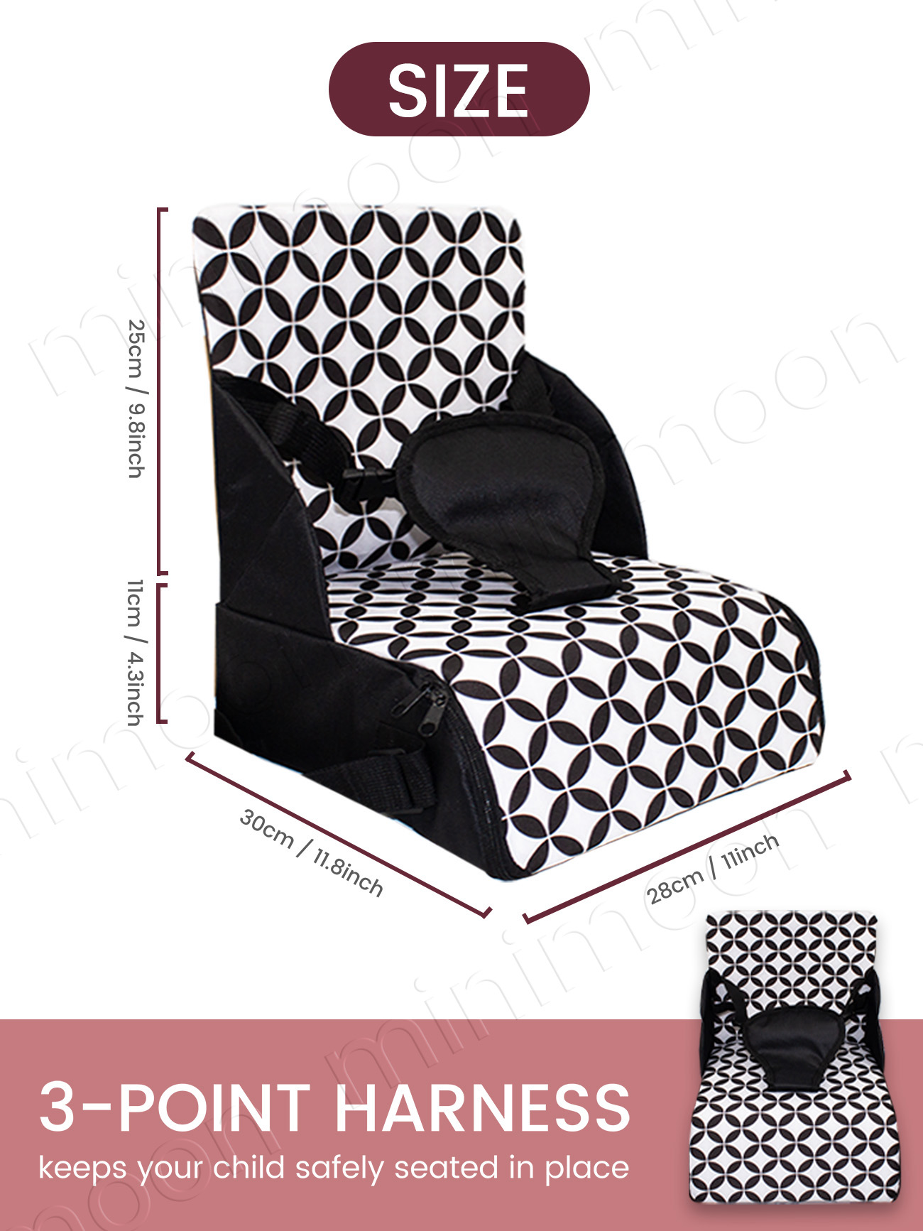 Seggiolino rialzato portatile  - Baby High Chair Booster recensione e prezzo