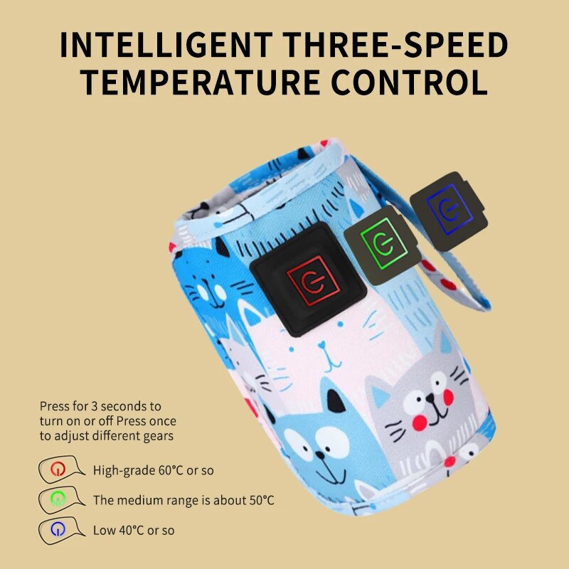 1 pz scaldalatte USB temperatu - Portable Bottle Warmer recensione e prezzo